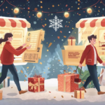 Ecommerce sale during christmas and newyear