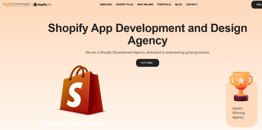 OyeCommerz Home Page