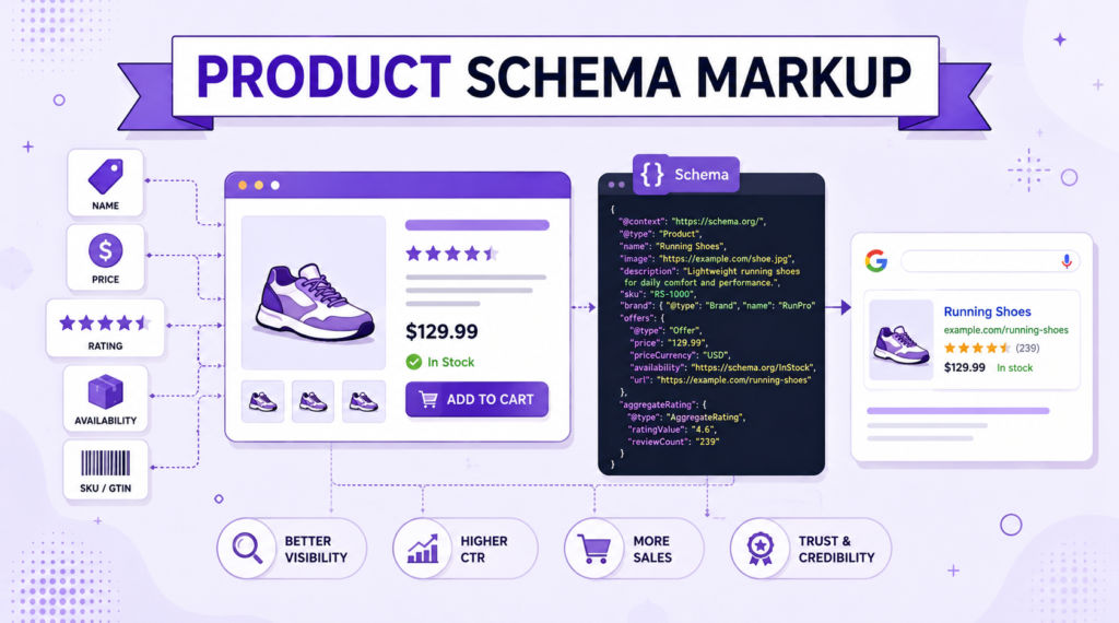 Product Schema Markup for Rich Results and AI