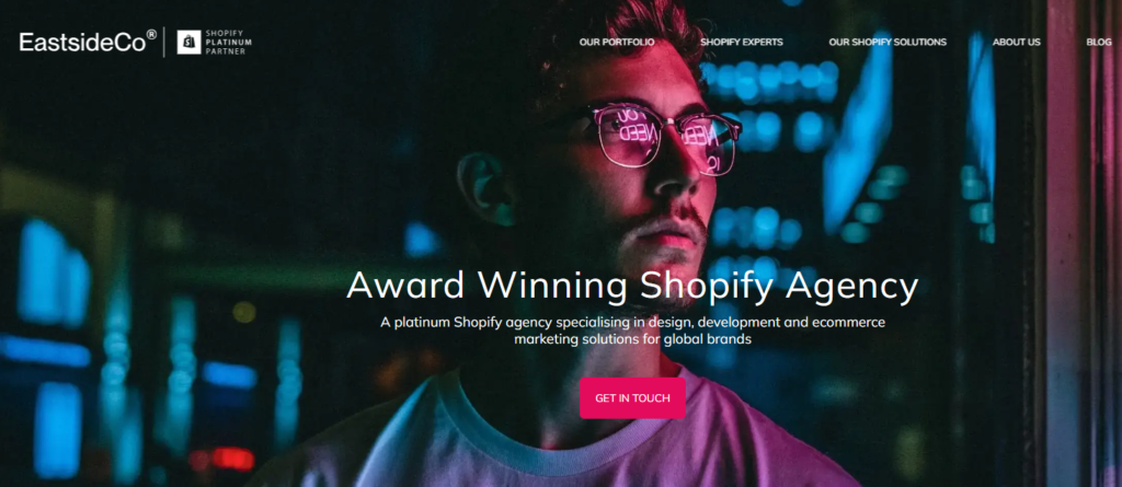 Shopify Partner Agency Eastside Co