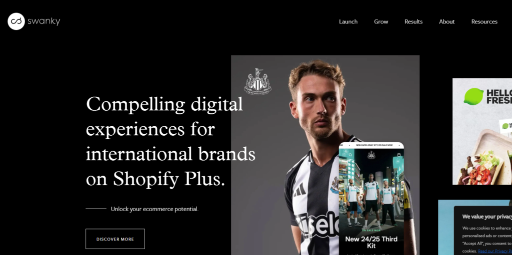 Shopify agency swanky